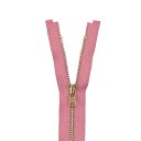 \期間限定20%OFF/ YKK メタルファスナー エバーブライト(3MGP DA OP) ゴールド オープン 60cm 070.オールドローズ 08Co99_