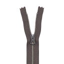 YKK メタルファスナー(3MN DFWF C) シルバー 止め 30cm 034.ストーングレー 08Co99_