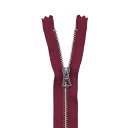 YKK メタルファスナー(3MN DFWF C) シルバー 止め 30cm 525.エンジ 08Co99_(3)