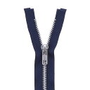 YKK メタルファスナー YZiP(5Y DA OP) シルバー オープン 60cm 960.紺 08Co99_(3)