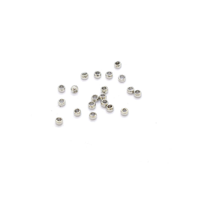 ●素材：真鍮●サイズ：約1.5mm●入数：20個【商品の詳細】テグスやワイヤーなどの端を処理するためのパーツです。【ご注文前に必ずお読み下さい】・表示価格は1パックの価格です。・ご覧になるディスプレイ環境により、実際のお色と異なる場合がございます。・予告なくパッケージが変更になる場合がございます。・当社の他オンラインショップと在庫を共有しており、注文が確定しても完売・欠品の場合があります。予めご了承下さい。