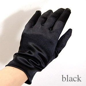 手袋 スパングローブ 21cm/Mサイズ ブラック (H)_3a_