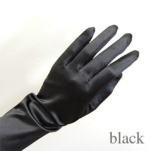 手袋 スパングローブ 40cm/Lサイズ ブラック (H)_3a_