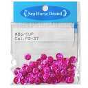 \期間限定20%OFF/ ホログラムスパンコール 亀甲型(6cup) 6mm PD-37.ピンク 06Ad99_