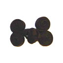 \期間限定10%OFF/ チャイナボタン ワラビ(101) 48.茶 08Bg99_