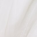 \期間限定10%OFF/ 生地 シャンブレーオーガンジー(5570) OF.オフ白 10Bg10_