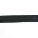 帽子用テープ テトロンスベリ 芯無(NIS) 25mm 黒 08Bd99_