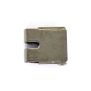 バックル用金具 帆型ピン付きバックル用ワニ口 20mm(MF106) BN.ブラックニッケル 08Bg99_