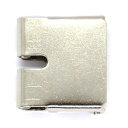 バックル用金具 帆型ピン付きバックル用ワニ口 40mm(JTO-3) N.ニッケル 08Bg99_