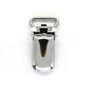 サスペンダー用金具 ダイヤクリップ(MIDC15T) 15mm幅テープ用 C.シルバー 08Bk99_