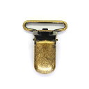 サスペンダー用金具 ダイヤクリップ(MIDC25T) 25mm幅テープ用 I.イブシ 08Bk99_