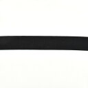 \期間限定20%OFF/ ゴムテープ 綾織ゴム カラー(HRR0004) 20mm 1.黒 08Bj99_