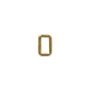\期間限定10%OFF/ 金属パーツ 角カン 16mm G.ゴールド 2個入 08Bk99_