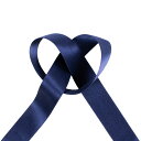\期間限定10%OFF/ サテンリボン ダブルシルクサテン(2000) 24mm 28.ネイビー 07Aa99_