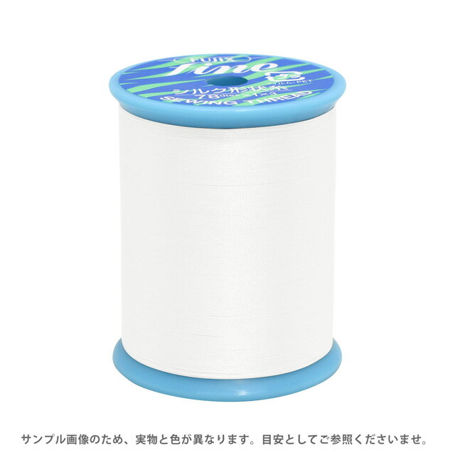 ミシン糸 フジックス ファイン 50番 800m巻 （F47） 色番401.白 08Ab99_