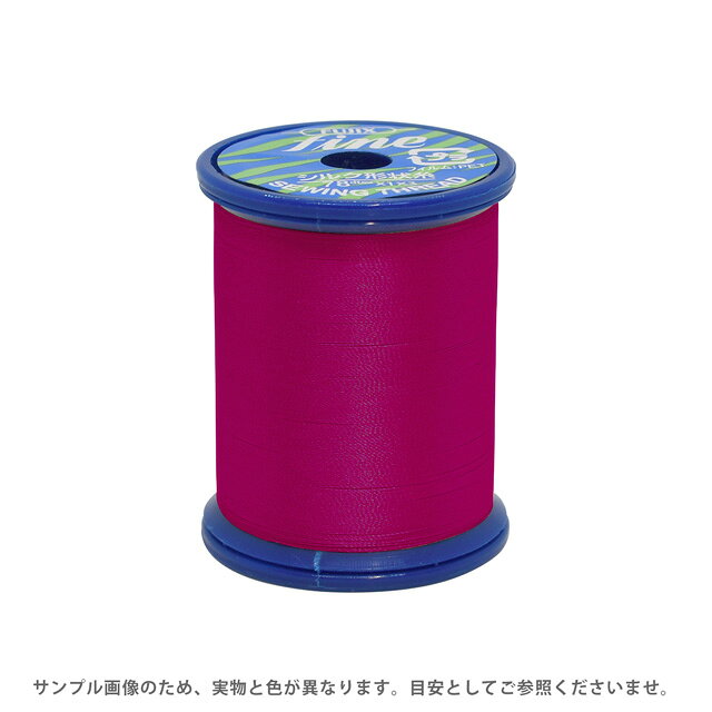 ●素材：ポリエステル100%●長さ：200m巻き●ミシン針：9〜14号【商品の詳細】シルクのような光沢感が美しく、やわらかい仕上がりが特徴のミシン糸です。ハイテク技術の結晶によりつくられた、細く、強く、縫いごこちの良い新機能縫い糸です。艶のある糸なので、サテン生地や裏地など光沢感のある生地の縫製に特におすすめです。【誠に恐れ入りますが、下記をご了承の上ご注文ください。】・当社物流システムの都合上、生地と糸の色合わせやご相談は一切承っておりません。・画像のお色はディスプレイや視覚環境等により、実際の色とはかなり誤差がある場合がございます。必ず商品名の色番号と番手（糸の太さ）をご確認の上、ご注文くださいませ。・お手持ちの生地に合う色をお探しの場合は、色見本帳にてご確認いただく事をおすすめ致します。・当社の他オンラインショップと在庫を共有しており、注文が確定しても完売・欠品の場合があります。予めご了承下さい。