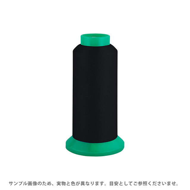 Fine Sewing Cotton - 工業用ミシン糸 エースクラウン 100番 5000m巻（T100/5000） 黒 08Ab99_