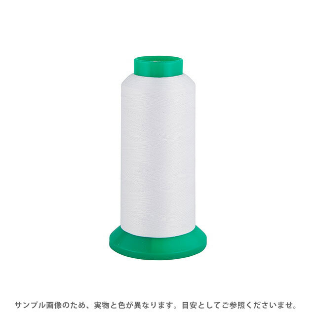 Fine Sewing Cotton - 工業用ミシン糸 エースクラウン 100番 5000m巻（T100/5000） 白 08Ab99_