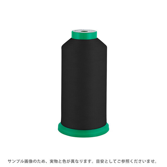 Dressmaking Materials - 工業用ミシン糸 エースクラウン 60番 5000m巻（T60/5000） 黒 08Ab99_
