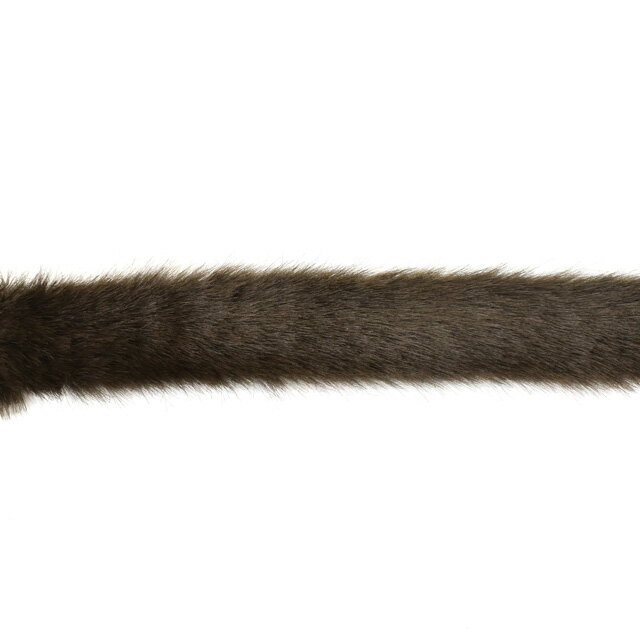 フェイクファーテープ 約15mm幅 （2100） 7.焦げ茶 (H)_4a_