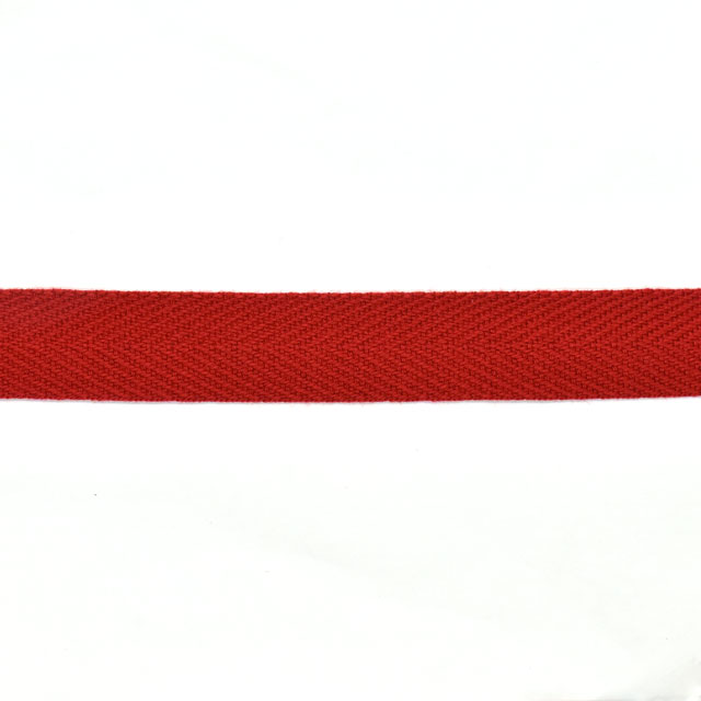 持ち手用テープ ハイバンド杉綾 約20mm幅/約1mm厚 8.ダークレッド 08Be18_