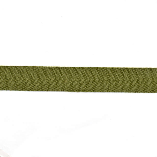 持ち手用テープ ハイバンド杉綾 約20mm幅/約1mm厚 15.カーキ (H)_4a_