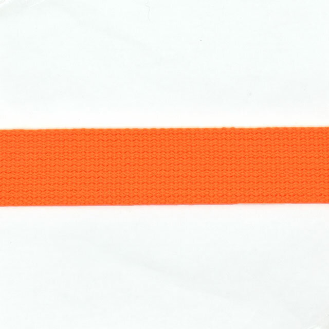 ＼期間限定10%OFF／ 持ち手用テープ ハイバンド 約30mm幅 40.ネオンオレンジ 08Be18_