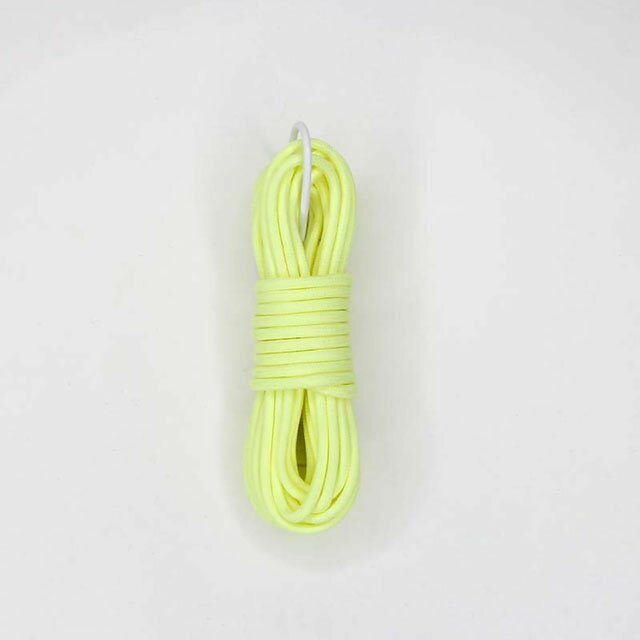 メルヘンアート アウトドアコード グロウ 太さ約3mm×5m巻 1662.グロウイエロー 08Be99_
