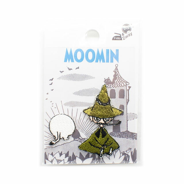 ワッペン ムーミン シールワッペンセット　（GW-1044） 1A.スナフキンとムーミン 08Bf99_