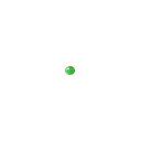 \期間限定10%OFF/ アクリル半球ストーン カットなし丸(LB6818) 5mm 10.黄緑 12個入 06Af99_
