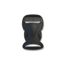 Nifco-ニフコ- プラスチックパーツ 差し込みバックル(YSR25) 25mm幅テープ用 1個入 08Bk99_