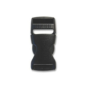 Nifco-ニフコ- プラスチックパーツ 差し込みバックル（TSR25） 25mm幅テープ用 1個入 08Bk99_