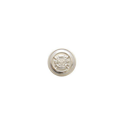 ふちあり紋章メタルボタン 鷲盾（10080667） 18mm MNF.マットニッケルフリー (H)_6a_