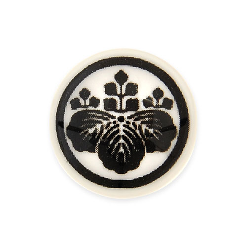 Button - KS家紋ボタン 丸に五三 30mm 08Bg99_