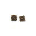 \期間限定10%OFF/ マグネットボタン 縫い付けタイプ(202047) 10mm AG.アンティークゴールド 08Bg99_