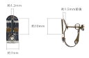 ボタン用イヤリングパーツ（AZP6215） G.ゴールド (H)_6a_ 2