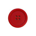 つや消しカジュアルボタン（T-987） 25mm 413.赤 (H)_6a_