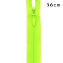 YKK コンシールファスナー 止め(2cc) 56cm 535.蛍光イエローグリーン 08Co99_(3)