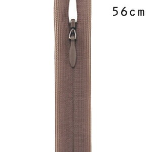 乐天商城 - YKK コンシールファスナー 止め（2cc） 56cm 187.ローズグレイ 08Co99_