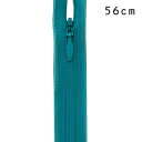 YKK コンシールファスナー 止め(2cc) 56cm 906.ターコイズ 08Co99_(3)