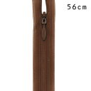 YKK コンシールファスナー 止め(2cc) 56cm 568.ミルクチョコ 08Co99_