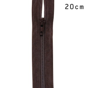 YKK 3コイルファスナー オープン(3CF DAO OP) 20cm 570.ビターチョコ 08Co99_ YKK 3コイルファスナー オープン(3CF DAO OP) 20cm 570.ビターチョコ 08Co99_