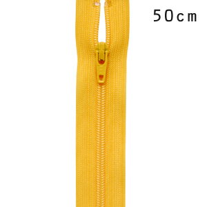 YKK 3コイルファスナー オープン（3CF DAO OP） 50cm 506.ヤマブキイロ 08Co99_