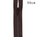 YKK 3コイルファスナー オープン(3CF DA OP) 50cm 570.ビターチョコ 08Co99_