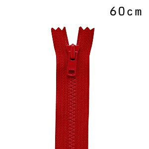 YKK 4ビスロンファスナー 止め（4VS DA C） 60cm 519.レッド 08Co99_