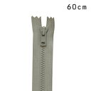 \期間限定10%OFF/ YKK 4ビスロンファスナー 止め(4VS DA C) 60cm 577.サンドグレー 08Co99_