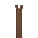 \期間限定20%OFF/ YKK ジーンズ用ファスナー ワイジップ 止め(3YG-KBGS-C) 20cm アンティークゴールド 568.ブラウン 08Co99_(3)
