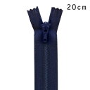 YKK フラットニットファスナー 止め(25FK) 20cm 058.ミッドナイトブルー 08Co99_(3)