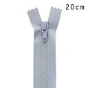 YKK フラットニットファスナー 止め(25FK) 20cm 095.ウィステリアミスト 08Co99_