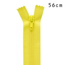 \期間限定10%OFF/ YKK フラットニットファスナー 止め(25FK) 56cm 504.レモンイエロー 08Co99_